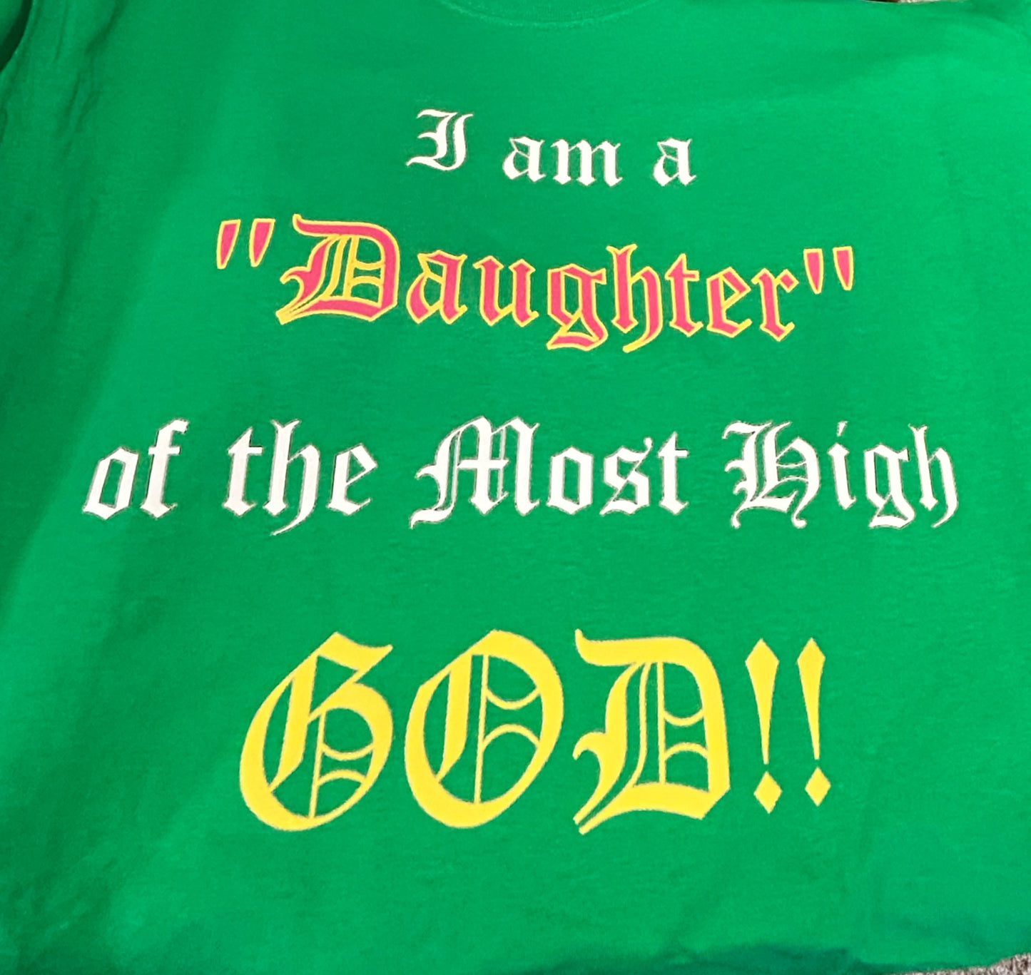 I am a Daughter/Son…